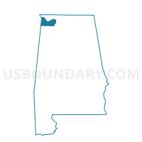 Colbert County in Alabama